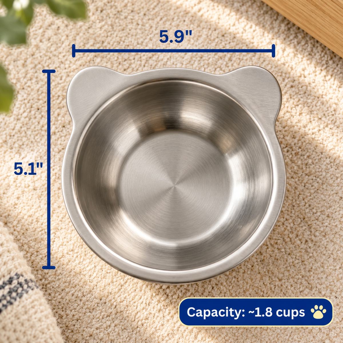 Orthopedic Feeding Bowl (with Bowl Stands)