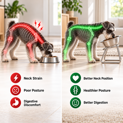 Orthopedic Feeding Bowl (with Bowl Stands)